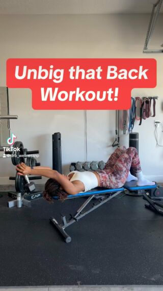 Ladies!! Its time to pick up those weights and smooth out that back! Here’s a back focused and deep core upper body workout for you! Complete 10-12 reps of each exercise with a challenging weight for 3-4 sets. These are large muscles so you can lift more than you think…with good form of course!! 

Deep core exercises are great for my mommas with diastasis recti to help strengthen those lax muscles.
Finish this off woth 10-15 mins of interval training. You dont need any fancy equipment your body will do just fine! Here are some examples:
-march in place for 1 min and then 30 sec of burpees OR 
-jump rope for 1 min then 30 sec sprint 
Alternate for 10-15 mins then you are done!! This part is really important for fat burning!

##obesitymedicine #lifestylemedicine #wellness #unbigyourback #fitnessjourney #upperbodyworkout